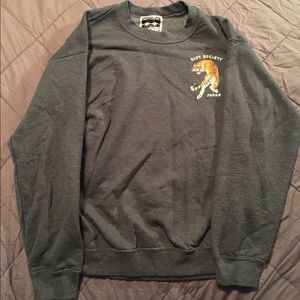 Riot Society Japanese Tiger Sweatshirt - Medium